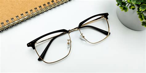 browline frames glasses.